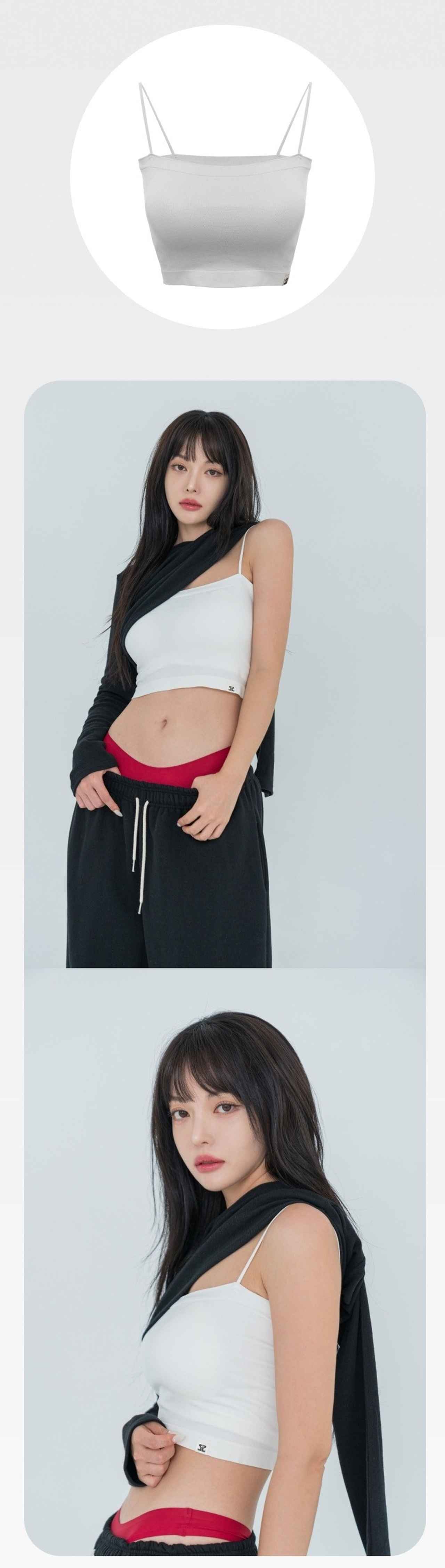 画像: ホワイト(クロップ) 出典:DOROSIWA OFFICIAL Qoo10店