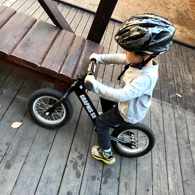 画像: 大型公園で、レンタルストライダーを借りたことも