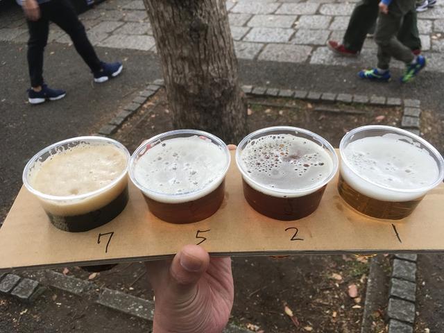 画像: クラフトビール飲み比べ