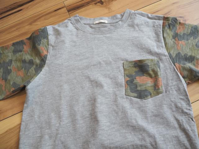 画像: Tシャツ:GU(画像:筆者撮影) このデザインはキッズサイズ限定でした