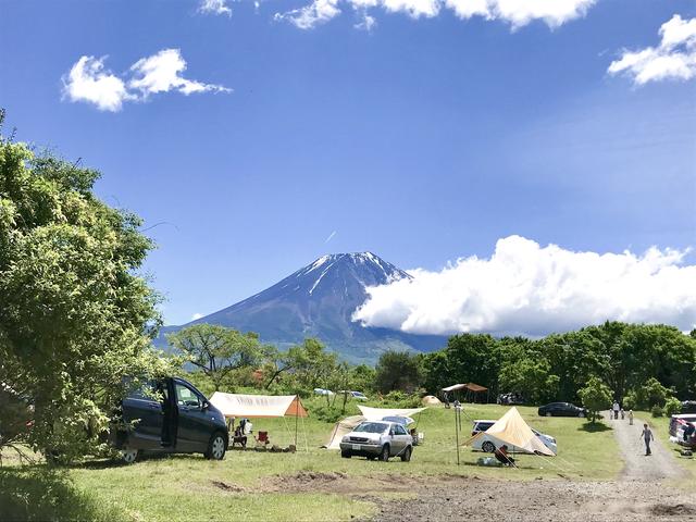 画像: 場内を見まわして、設営場所を決めます futaricampguide.com