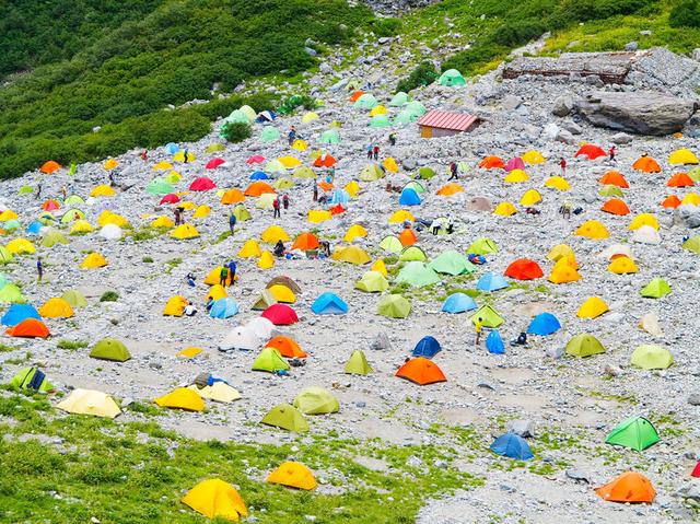 画像: 登山用テントは軽いけど、居住性はいまいち