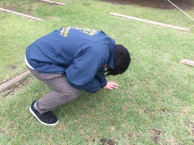 画像: 筆者撮影 「お、おえ~・・・」