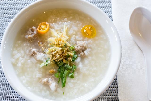 画像: 123rf タイの簡単朝食『ジョーク』イメージ