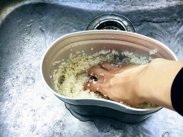 画像: 筆者撮影(林間サイトにある水場にて)