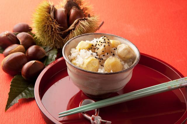 画像: しみじみとおいしい栗ご飯