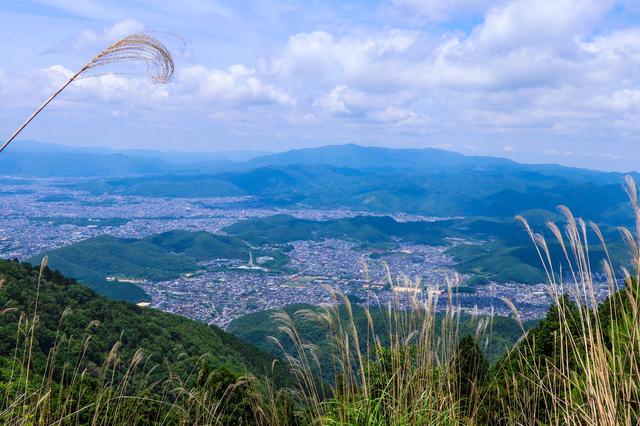 画像: (筆者撮影:京都市内を見渡せる)