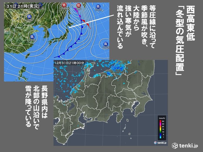 画像1: 山で雪が降る仕組み