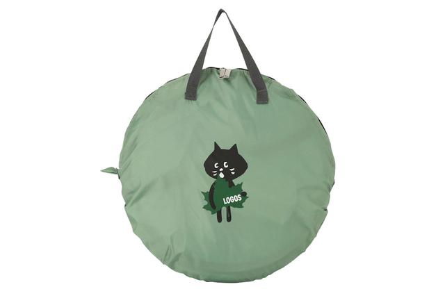 画像: 折りたためばこんなにコンパクトに! 出典: https://www.hmr.jp/features/NY/200207/nya_logos_index.html