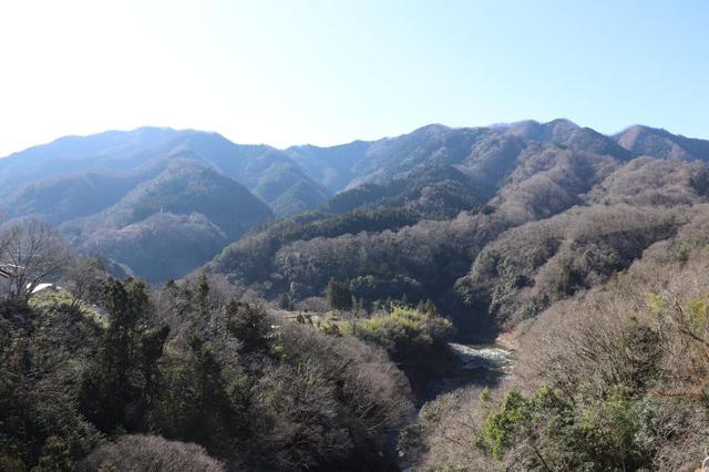 画像: 筆者撮影・梁川大橋からの眺め
