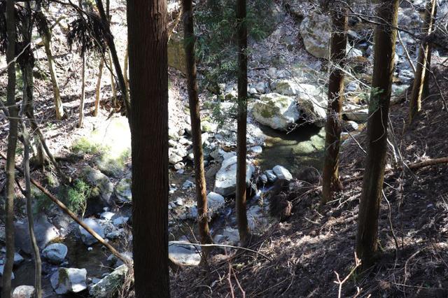 画像: 筆者撮影・川沿いの道を歩く