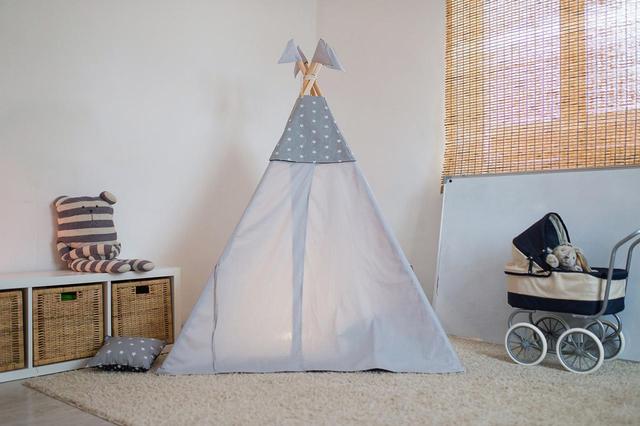 画像1: 室内用テントはインテリアにもなる「ティピー」タイプのキッズテントがおすすめ 部屋がおしゃれになる
