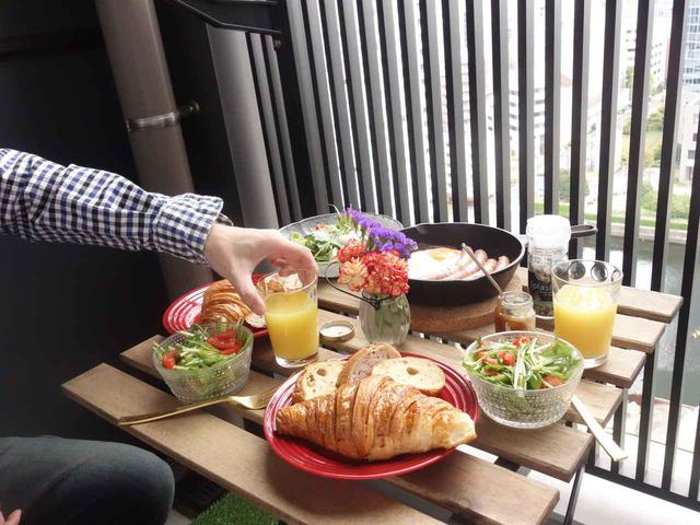 画像: コンパクトチェアがあればベランダでアウトドア気分が味わえる! ベランピングで活用してみよう!