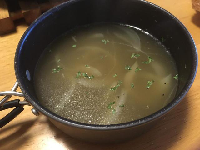 画像: 筆者撮影 コンソメスープ