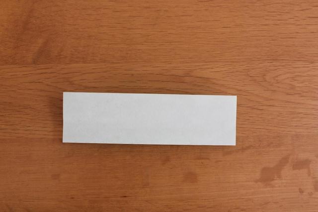 画像: 6.「5」の状態から裏返す (筆者撮影)