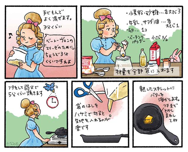 画像1: 【レシピ】基本のスキレットケーキの作り方