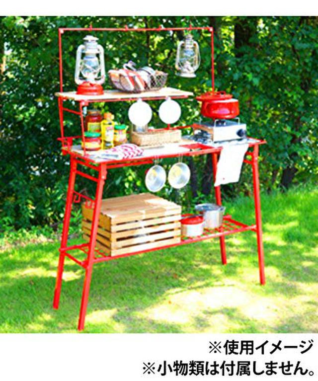 画像3: 【注目ギアレビュー】ネイチャートーンズのキッチンカウンターテーブルをみーこパパがキャンプで使ってみた