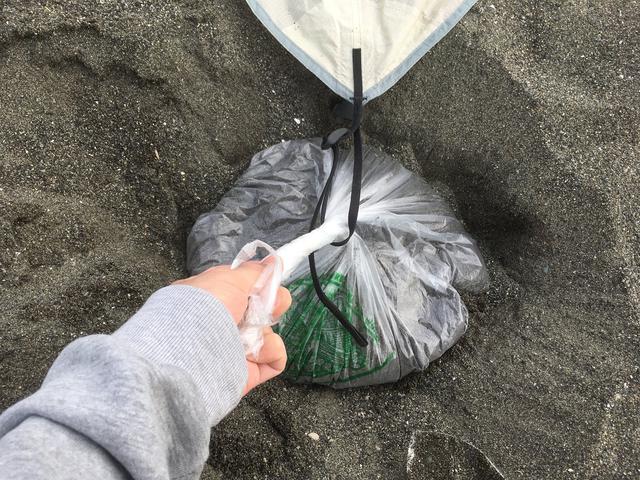 画像: 筆者撮影 ビニール袋の大きさは、一般的なスーパーで使うモノだと思ってもらえれば!