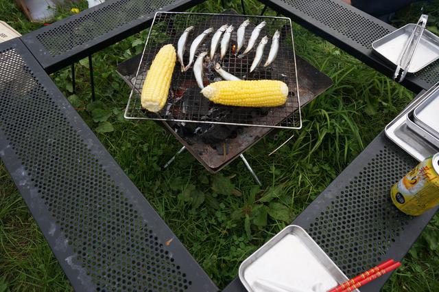 画像: 筆者撮影「BBQもみんなで囲んで楽しめる」