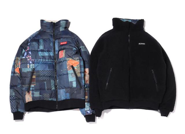 画像1: Columbia x ATMOS LAB Powder Keg(TM) Txt Reversible Fleece Jacket 20FA-S
