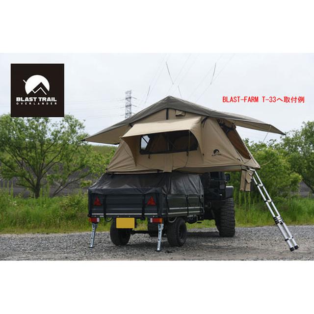 画像3: 【キャンプ×車中泊】トレーラーキッチン・ルーフテントなど 車中泊カスタムをご紹介