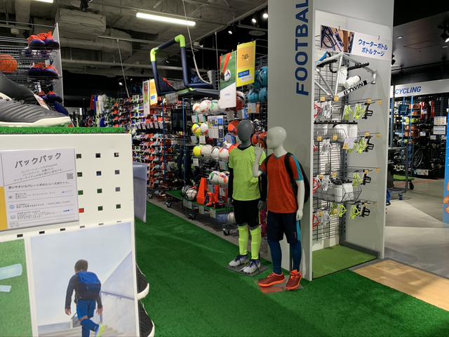 画像: サッカーコーナー (筆者撮影)