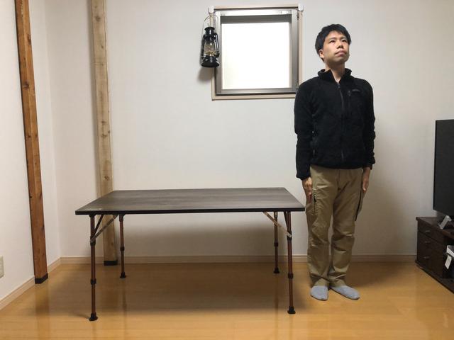 画像: 高さ60cmにて使用