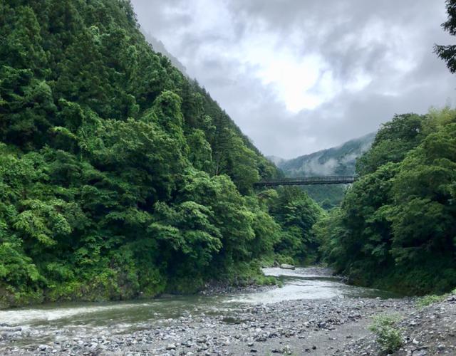 画像: 筆者撮影 この日はあいにくの天気でしたが、普段はさらにきれいなスポットです