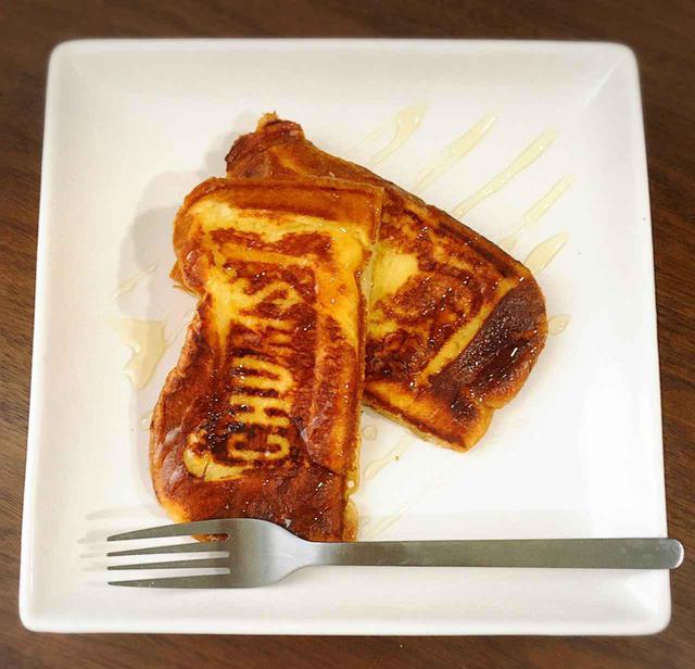 画像: 3)「フレンチトースト」 朝食にもおやつにも♪
