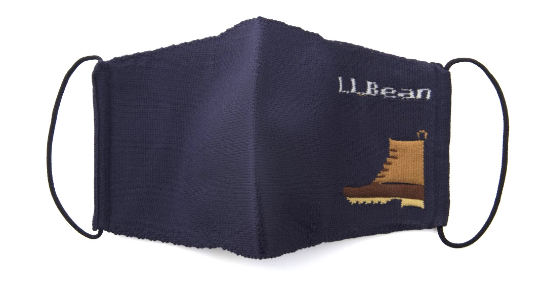 画像1: 「L.L.Bean Knit Non-Medical Mask 1 Pack」は、キュートなブランドのアイコンをデザインに!