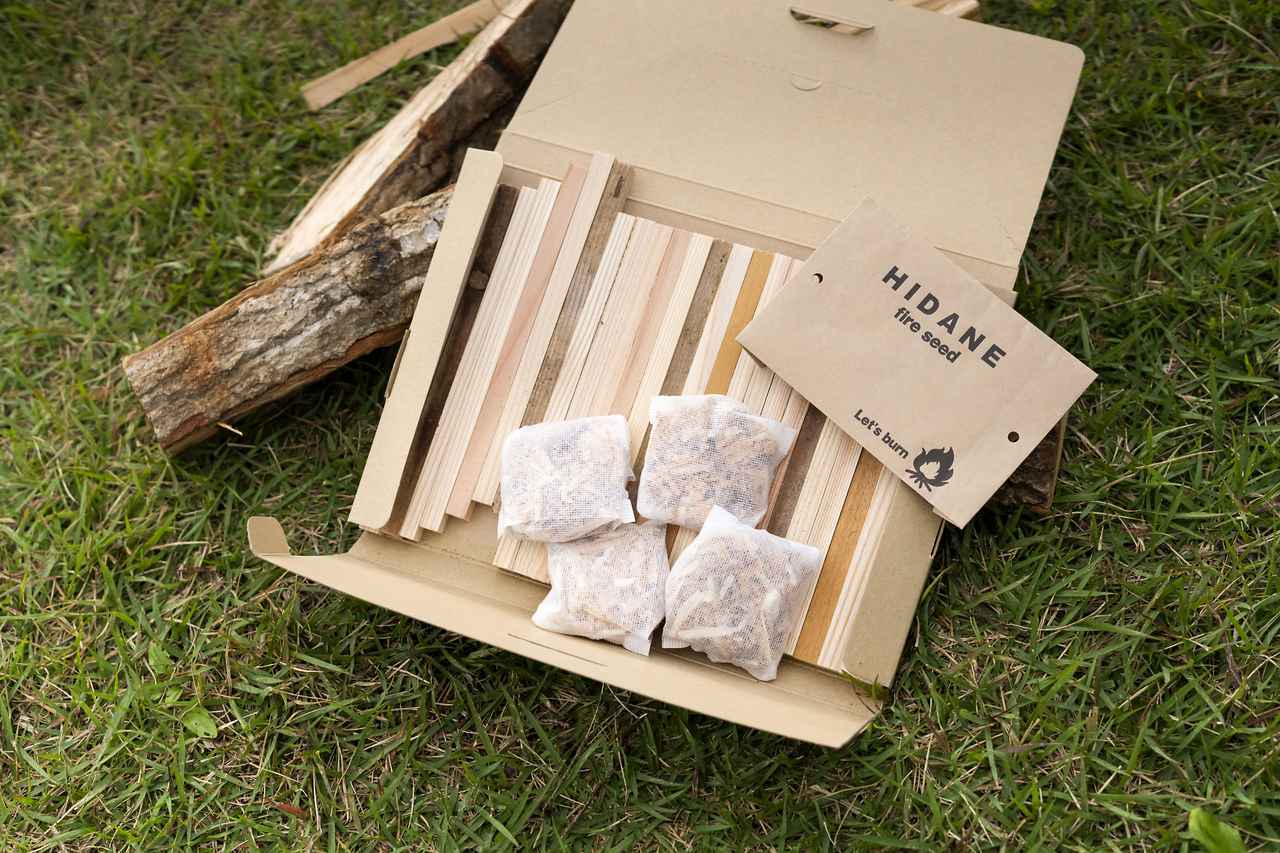 画像3: キャンプの炎で木工職人を支援!飛騨高山のエコ着火剤「HIDANE」