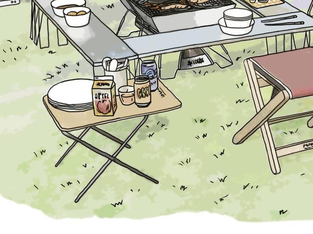 画像16: イラスト提供・キャンプ情報誌「 fam_mag(ファム マグ)」