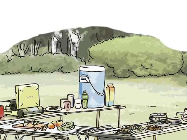 画像12: イラスト提供・キャンプ情報誌「 fam_mag(ファム マグ)」