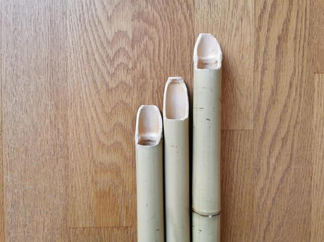 画像: 「そぎ」の完成 (筆者撮影)