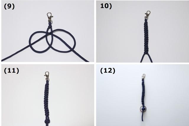 画像4: 筆者撮影 スネークノット キーホルダー