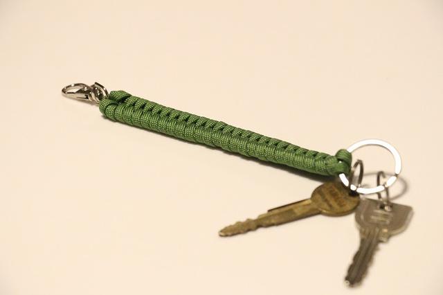 画像2: 筆者撮影 フィッシュテール キーホルダー