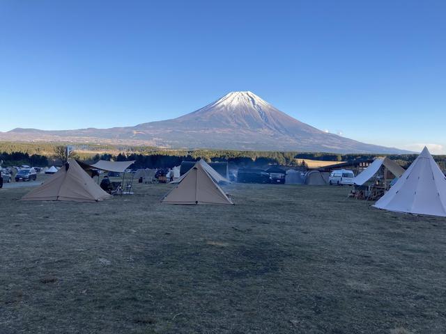 画像: 筆者撮影 真ん中エリアから臨む富士山