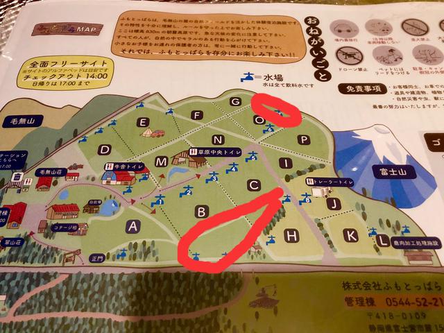 画像: 筆者撮影 赤枠部分が林になっている