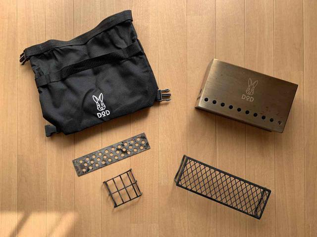 画像: ライター撮影 網などの付属品と本体