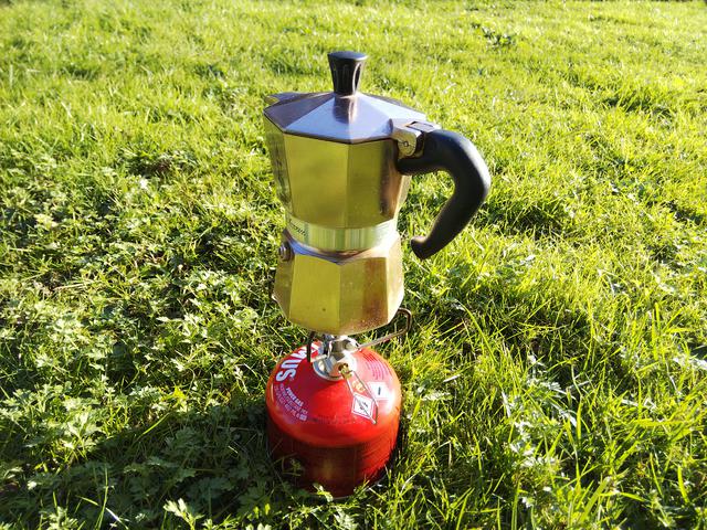 画像: コーヒーを作ったりするのに便利 (筆者撮影)