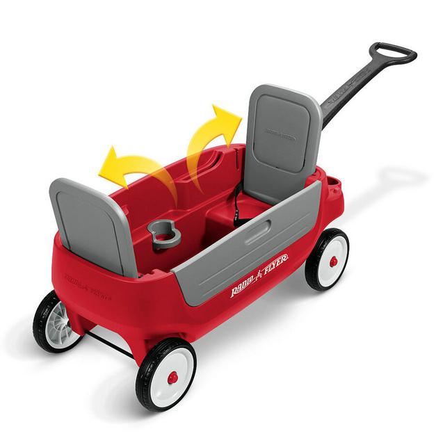 画像4: 【レビュー】子供の乗車OK!アウトドアワゴン「ラジオフライヤー」をおすすめ!ファミリーキャンパー必見