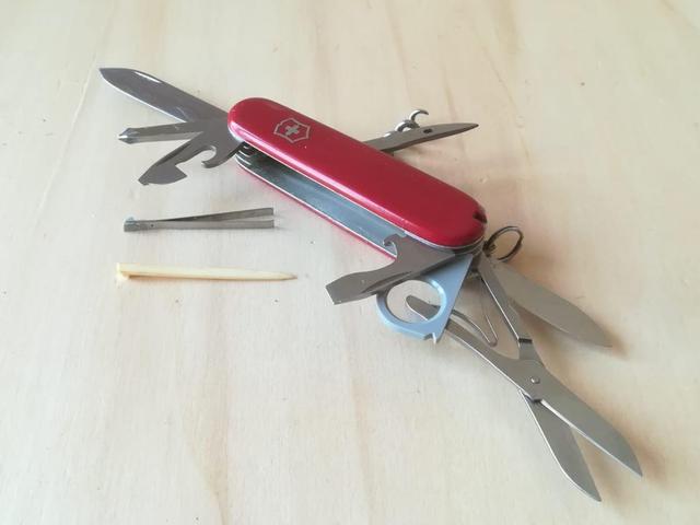 画像: ▲ビクトリノックス(VICTORINOX) (筆者撮影)