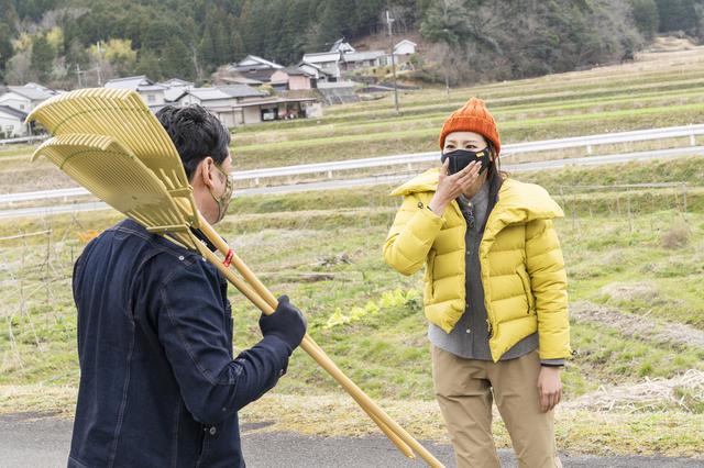 画像: てつじさん(左)と石神アナ(右) (photographer 吉田達史)