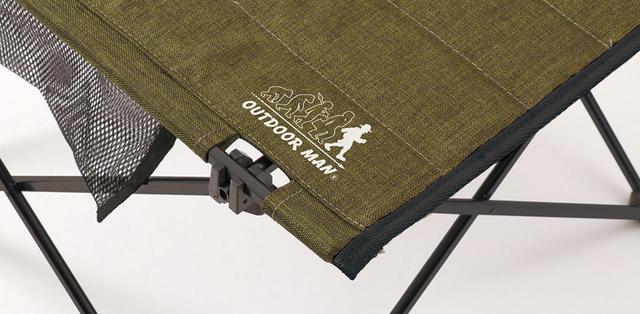 画像2: ハンギングチェーンが便利!ロールアップタイプのテーブル「HANGING CHAIN TABLE」
