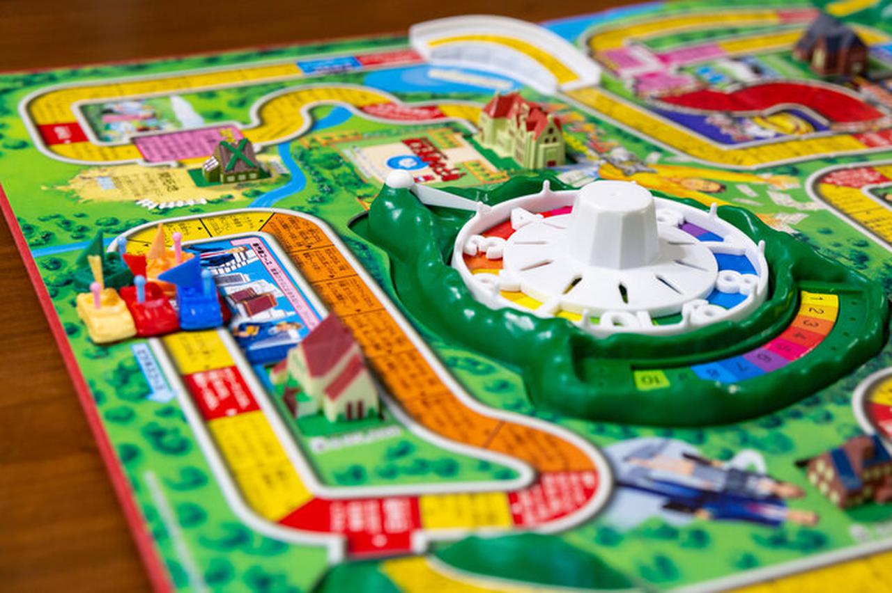 画像1: <複数でできる>人生ゲーム