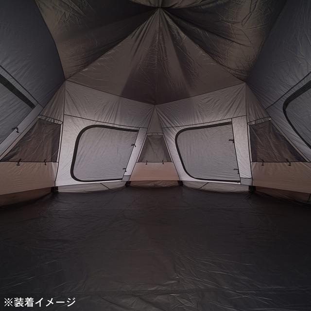 画像: グランドシート装着イメージ