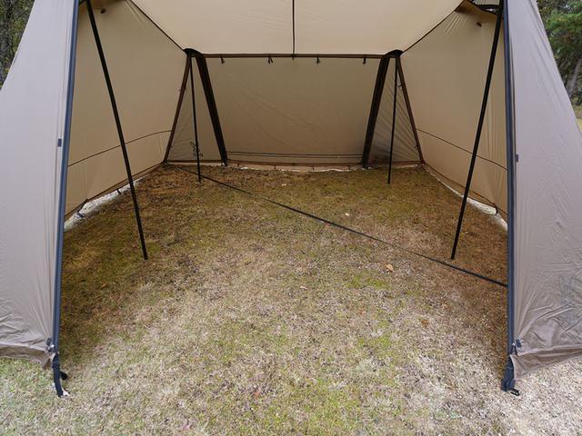 画像1: 開放感のある内部空間