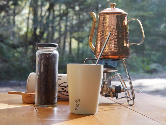 画像: ホットコーヒーでほっとひと息