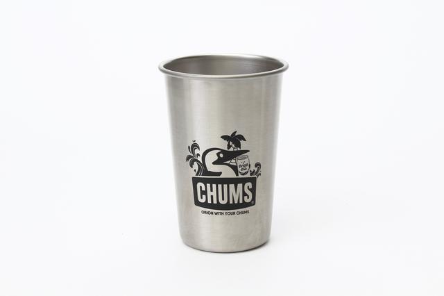 画像1: CHUMSxORIONがコラボTシャツ+パイントカップ発売!この夏はオリオンビールとチャムスでアウトドアを楽しもう!
