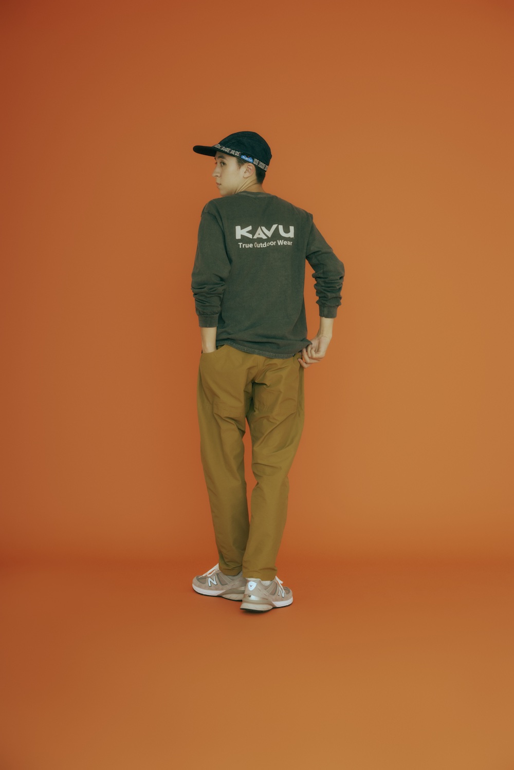 画像1: ロゴTシャツ&スウェット by KAVU(カブー)